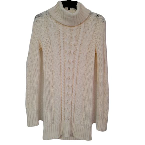 Sweater Gap, Turtleneck, color white, Size xs - Picture 1 of 2